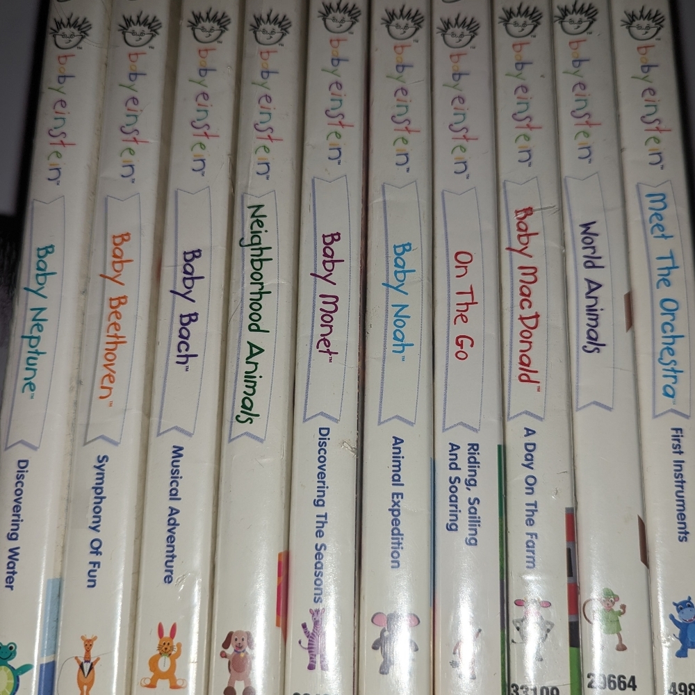 Baby Einstein DVDs